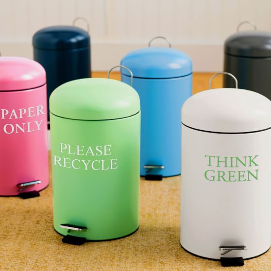 Kickstand Trash Can Pb