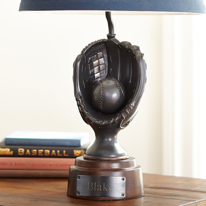 Baseball Espresso Lamp Base Pbteen