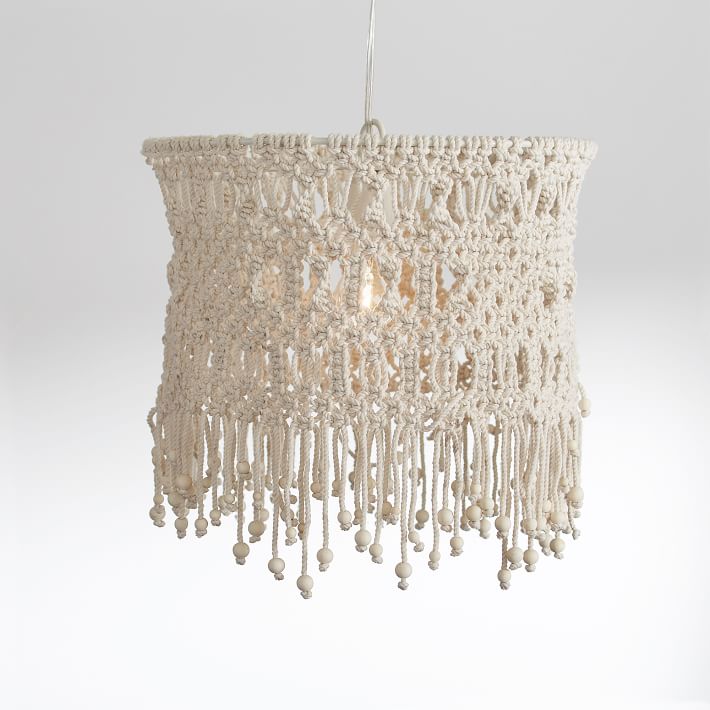 Macrame Pendant Shade Pbteen