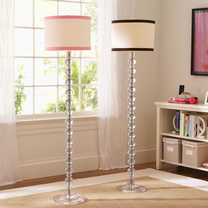 Ribbon Trim Table Lamp Shade Pbteen