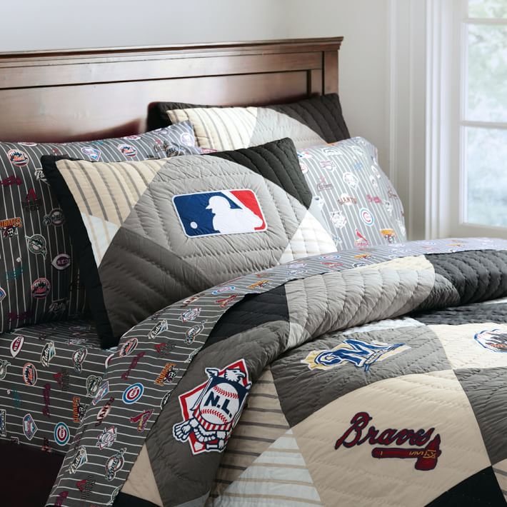 2018 Mlb National League Quilt Sham Pbteen