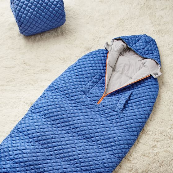 Quilted Nylon Wearable Sleeping Bag PBteen