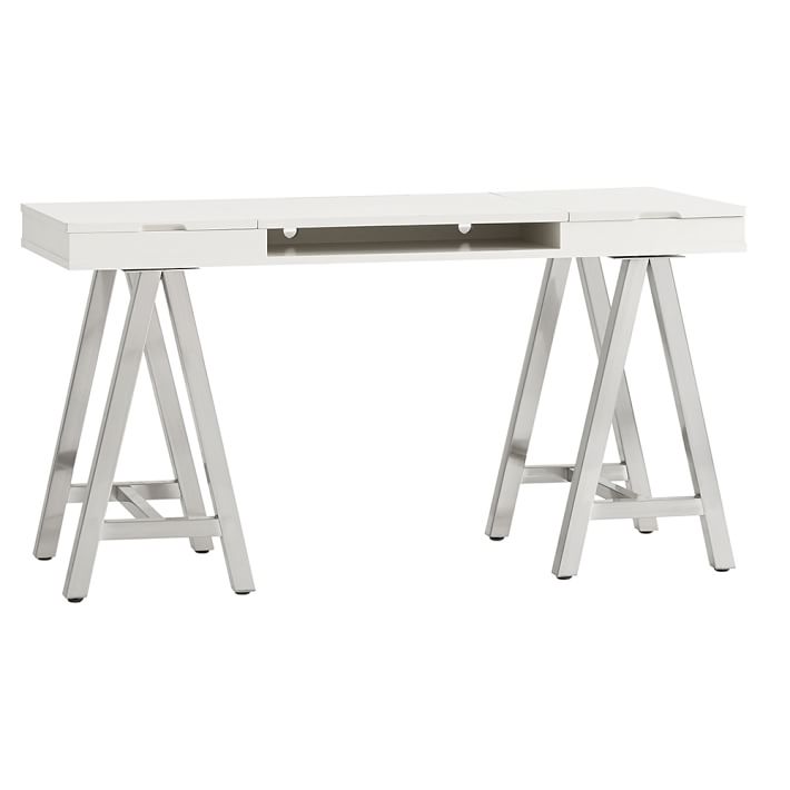 Customize It Project Metal A Frame Desk Pbteen
