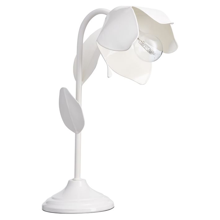 Ceramic Flower Task Lamp Pbteen