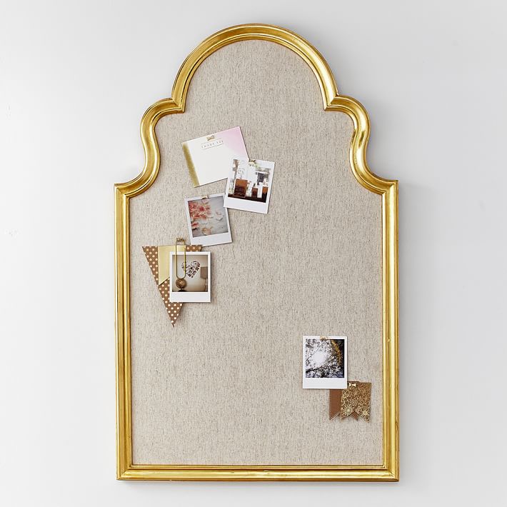 Arch Pinboard Gold Pbteen