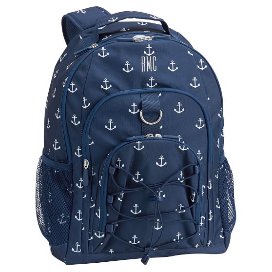 GearUp Navy Anchor Backpack PBteen