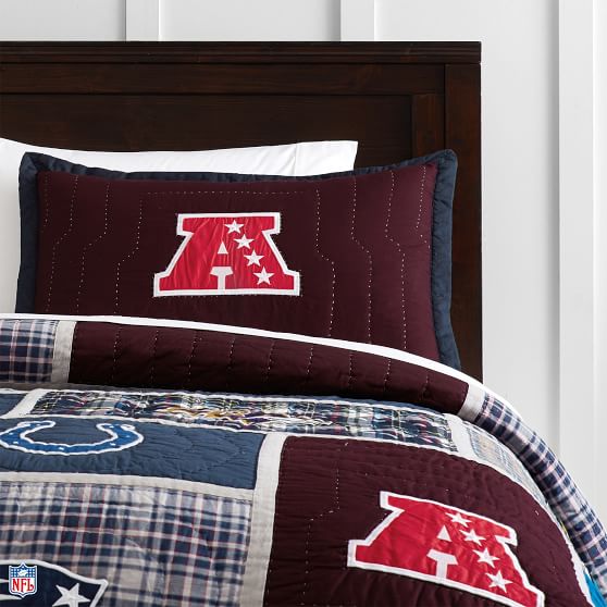 NFL Quilt + Sham PBteen
