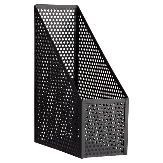 Perforated Metal Desk Accessories Set Of 3 Pbteen Scroll To Next Item