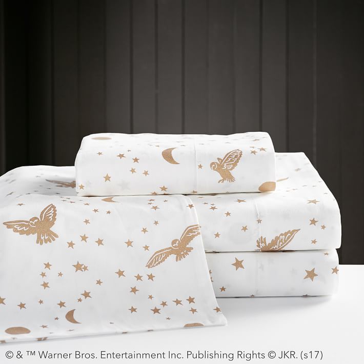Harry Potter Enchanted Night Sky Sheet Set Pbteen