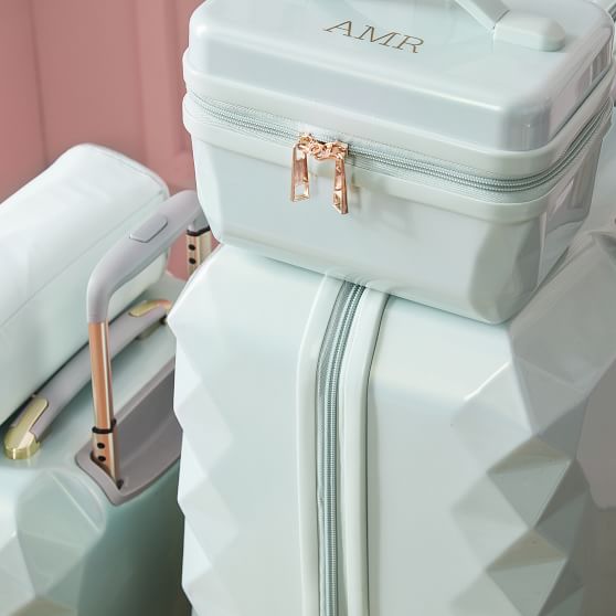 Sleepover Mint HardSided Cosmetic Case PBteen
