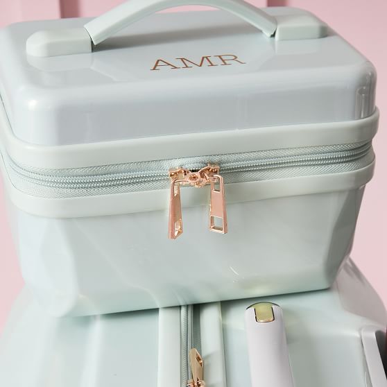 Sleepover Mint HardSided Cosmetic Case PBteen