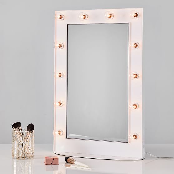 Vanity Marquee Beauty Mirror Pbteen Vanity Marquee Beauty Mirror