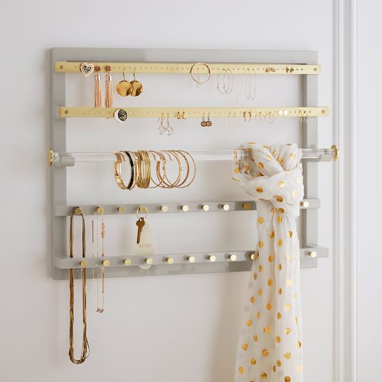 Elle Lacquer Wall Jewelry Organizer PBteen