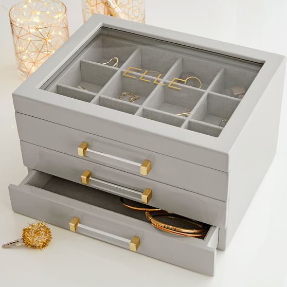 Elle Lacquer Jewelry Display Box | PBteen