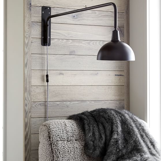 Plug In Swing Arm Sconce Pb Plug In Swing Arm Sconce