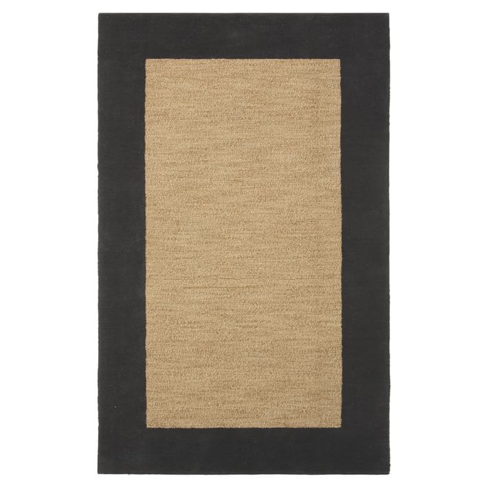 Black Border Area Rugs Ideas