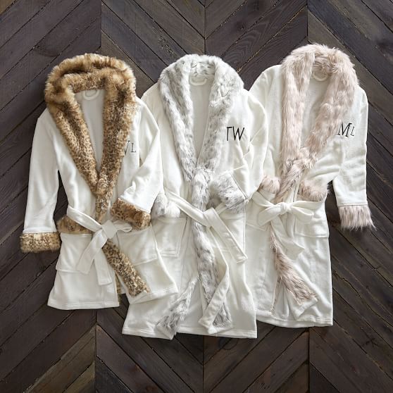 FauxFur Long Robe PBteen