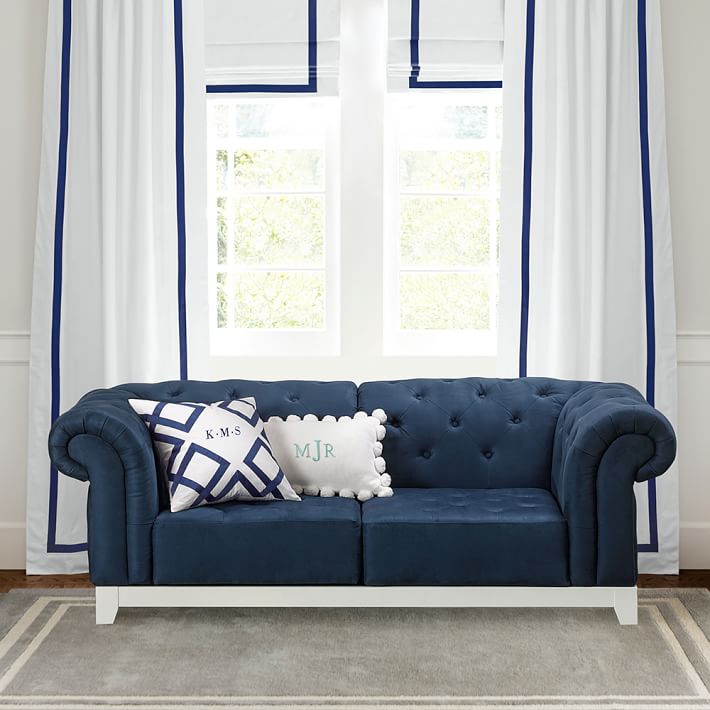 Cushy Roll Arm Loveseat Set 78 Pb
