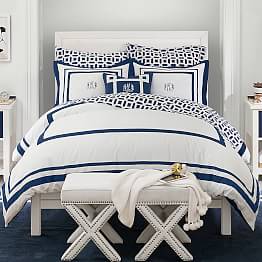 personalized bedding monogrammed bedding pbteen