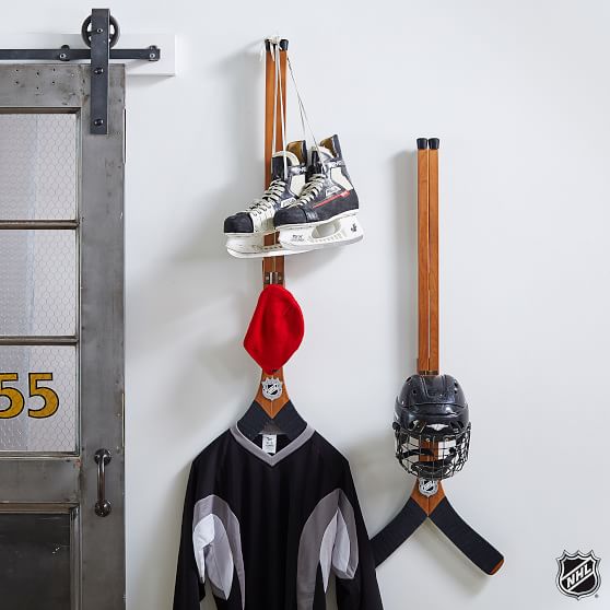 NHL® Hockey Stick Wall Storage Display PBteen