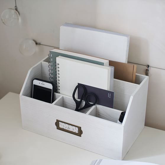 Classic Wooden Desk Accessories, AllInOne Sectional PBteen