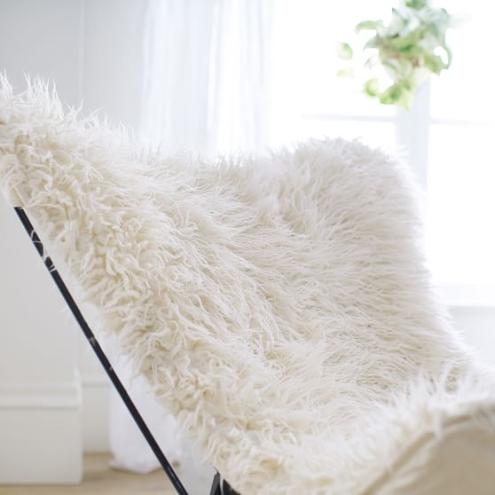 Ivory Furlicious Faux Fur Erfly Chair Pb Scroll To Previous Item