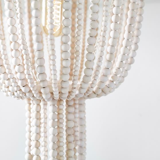 Wood Beaded Chandelier Pbteen Scroll To Previous Item