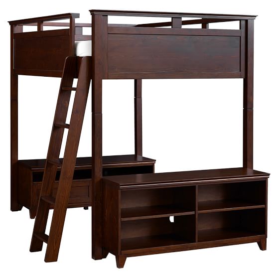 Hampton Convertible Loft Bed PBteen