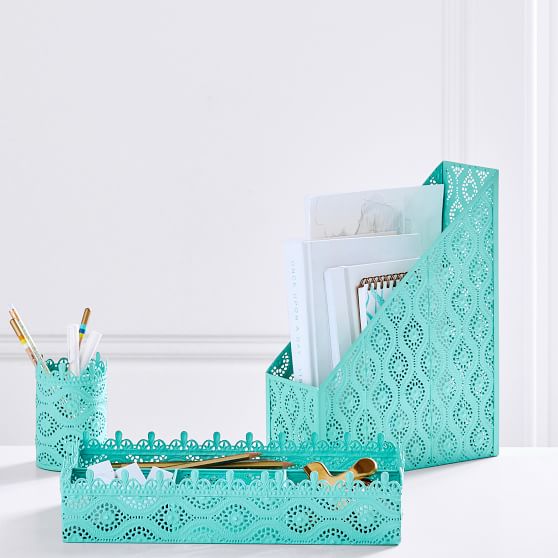 desk accessories set decorative metal vine desk accessories set of 3 pool pbteen desk accessories set decorative metal vine desk accessories set of 3 pool pbteen
