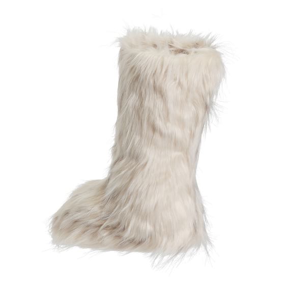 Snow Cat FauxFur Tall Booties PBteen