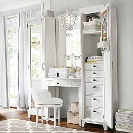 vanity set white hampton vanity tower super set teen bedroom vanities sets pbteen vanity set white hampton vanity tower super set teen bedroom vanities sets pbteen
