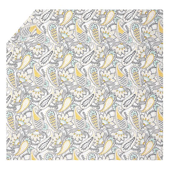 Ana Paisley Duvet Cover Pbteen Roll Over Image To Zoom