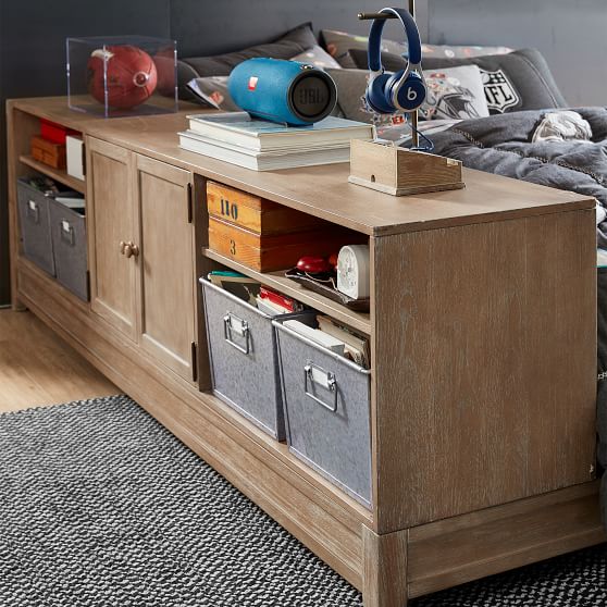 Ultimate Platform Bed + Cubby/ Set PBteen