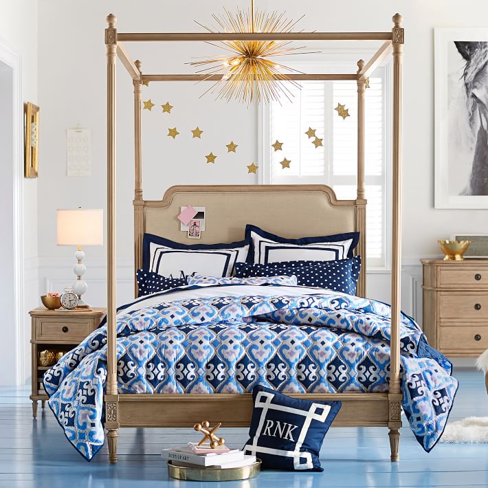 Colette Canopy Bed Pbteen