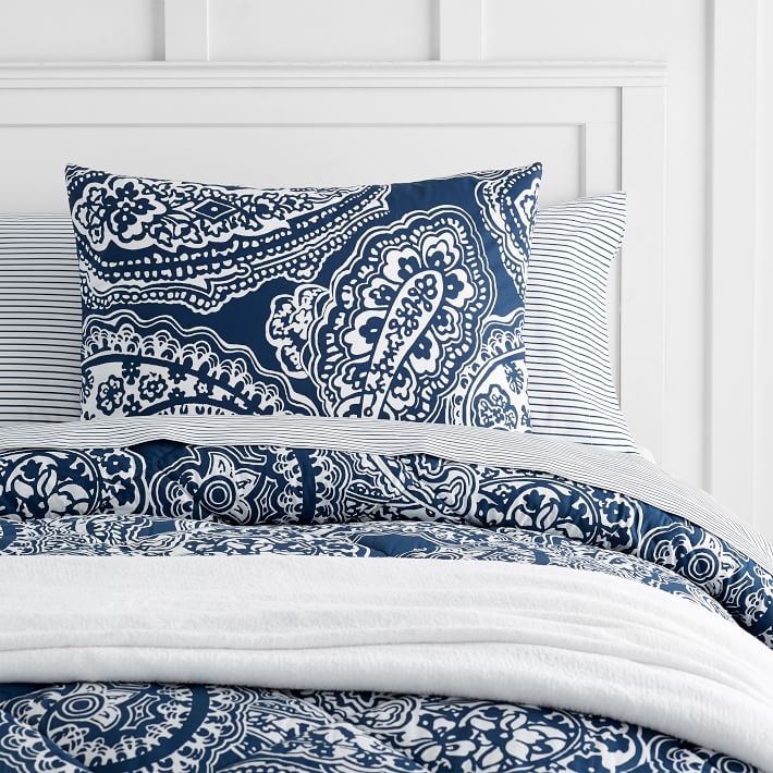Chic Paisley Deluxe Comforter Set With Sheet Chic Paisley Deluxe Comforter Set With Sheet Pillowcase Mattress Pad Pillow Inser Pbteen