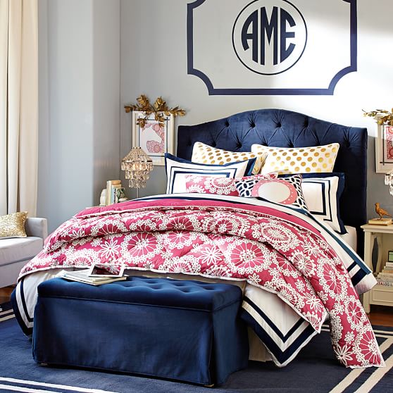 Eliza Tufted Bed Pbteen