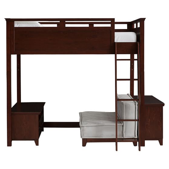 Hampton Convertible Loft Bed PBteen