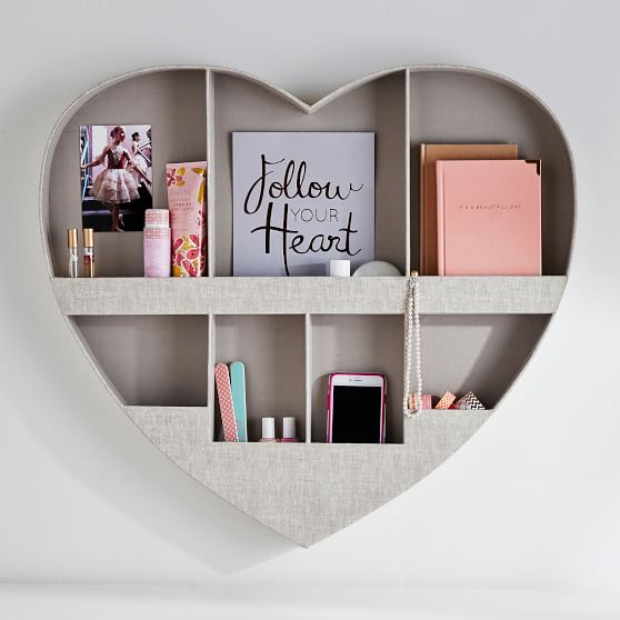 no nails fabric heart