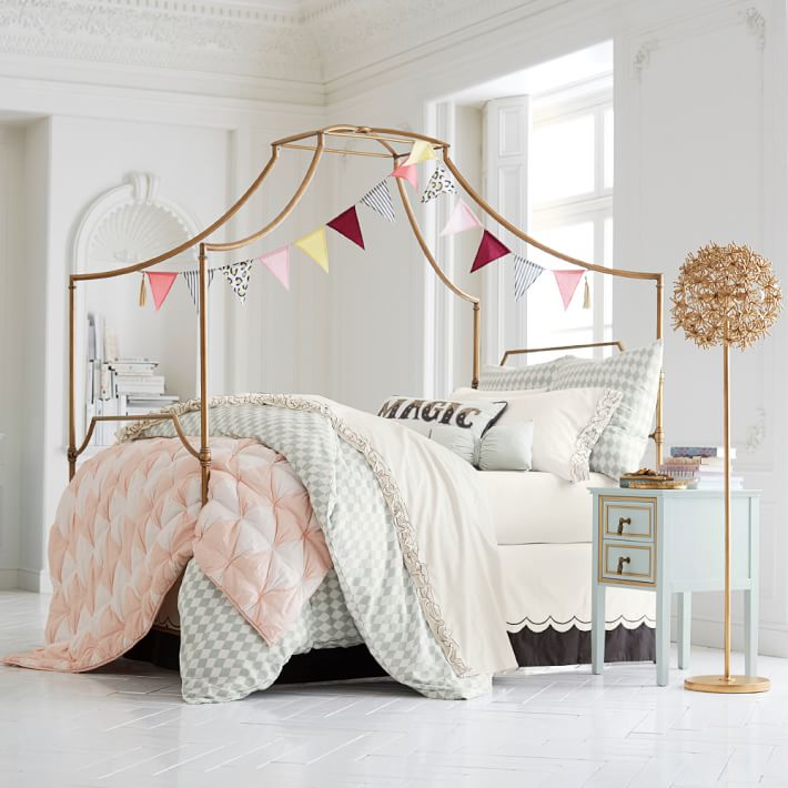 maison canopy bed | pbteen