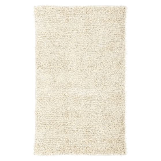 Shaggy Texture Rug, Ivory PBteen
