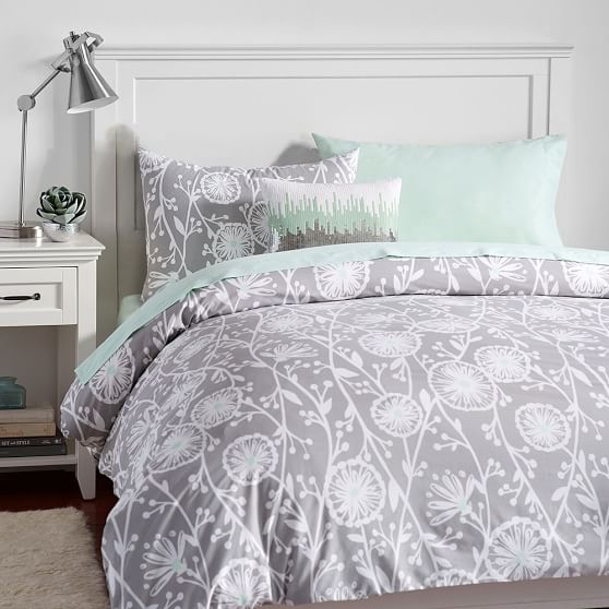 Budding Vine Duvet Cover Standard Sham Pbteen Scroll To Previous Item