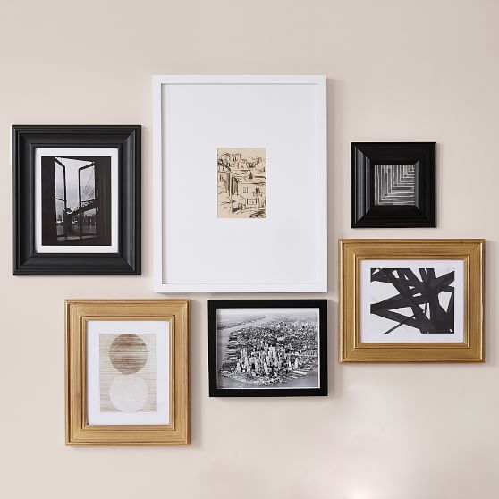 Gallery Frames In A Box Set Of 6 Multi Pb Gallery Frames In A Box Set Of 6 Multi