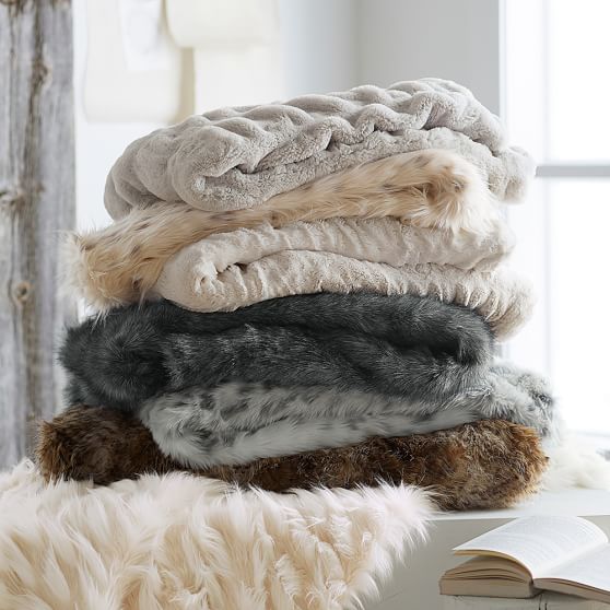 FauxFur Throw PBteen