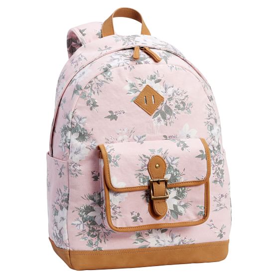 Northfield Soft Pink Camilla Floral Backpack PBteen