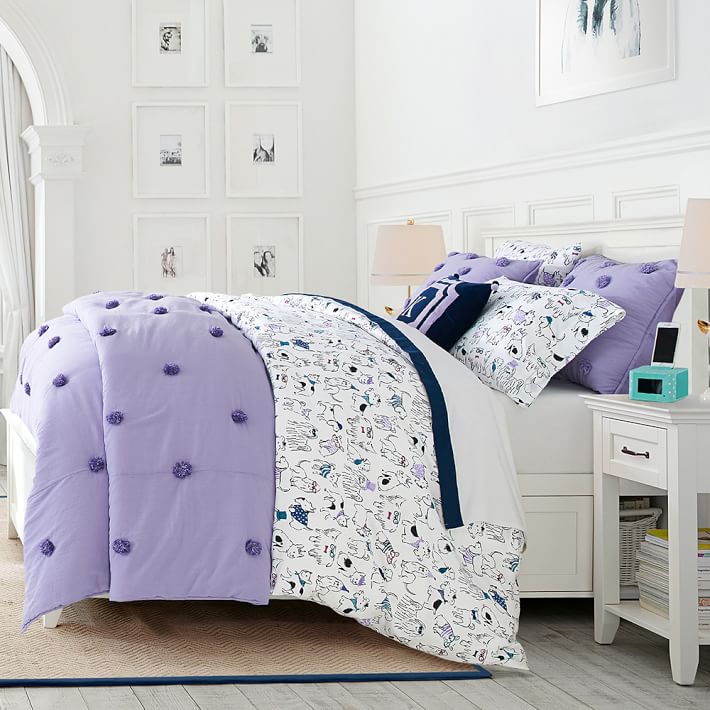 Crinkle Puff Quilt Sham Pbteen