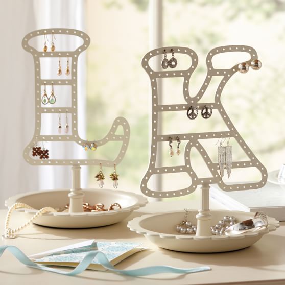 Alphabet Earring Holder Pb Alphabet Earring Holder
