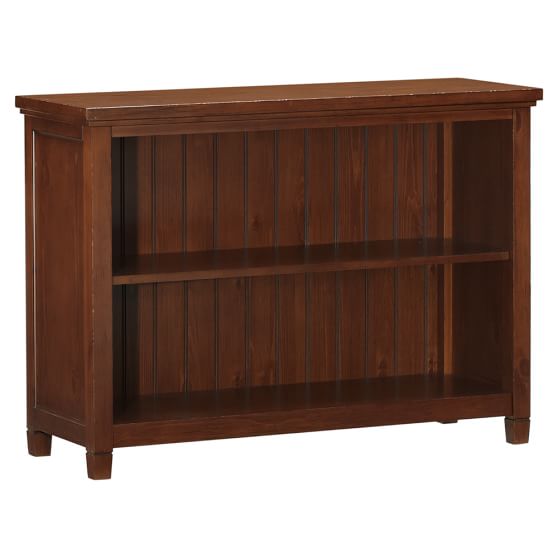 Beadboard 2-Shelf Bookcase | PBteen