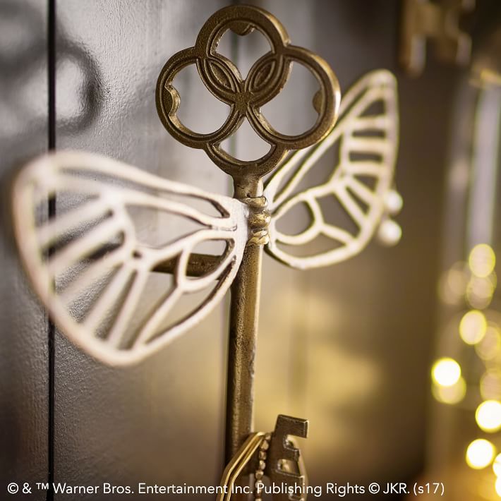 harry potter flying key jewelry hooks set of 3 pbteen