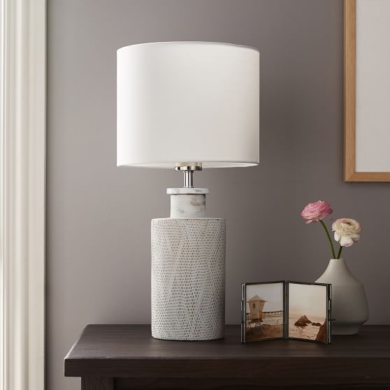 Textured Ceramic Table Lamp PBteen