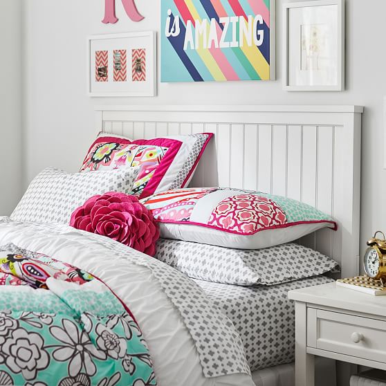 Beadboard Basic Headboard | PBteen